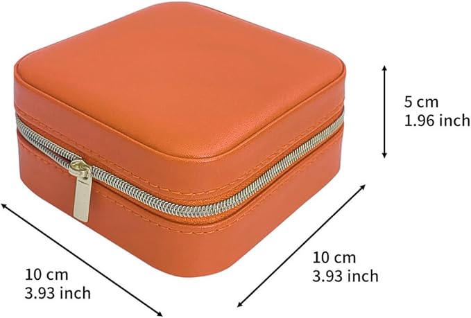 Personalized Monogram Travel Jewelry Case