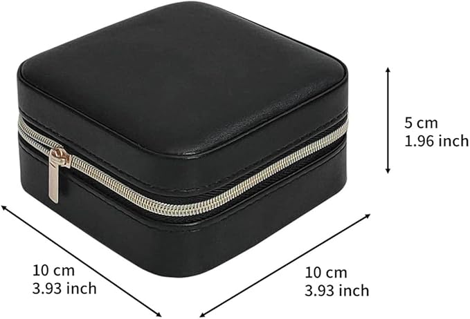 Personalized Monogram Travel Jewelry Case