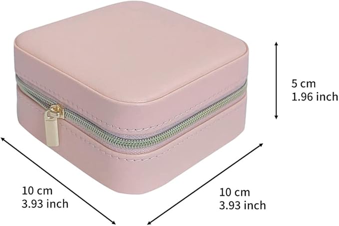 Personalized Monogram Travel Jewelry Case