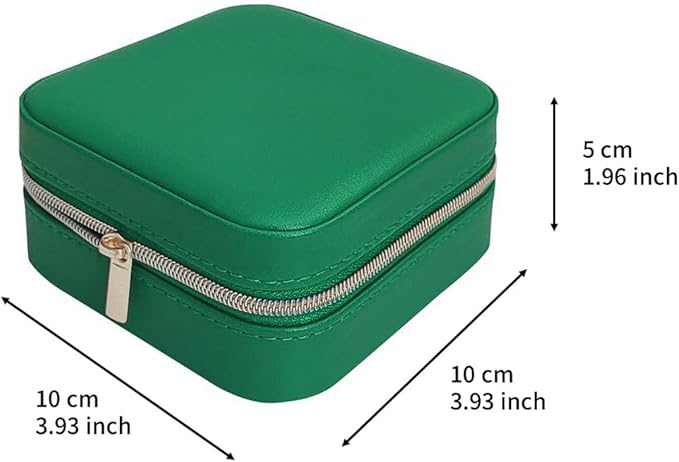 Personalized Monogram Travel Jewelry Case