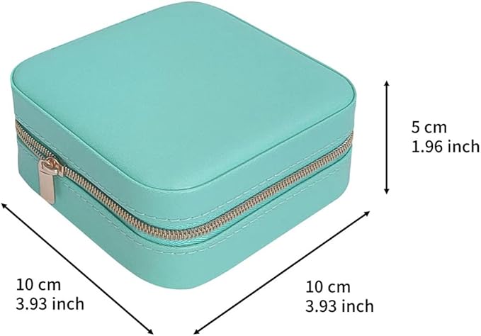 Personalized Monogram Travel Jewelry Case